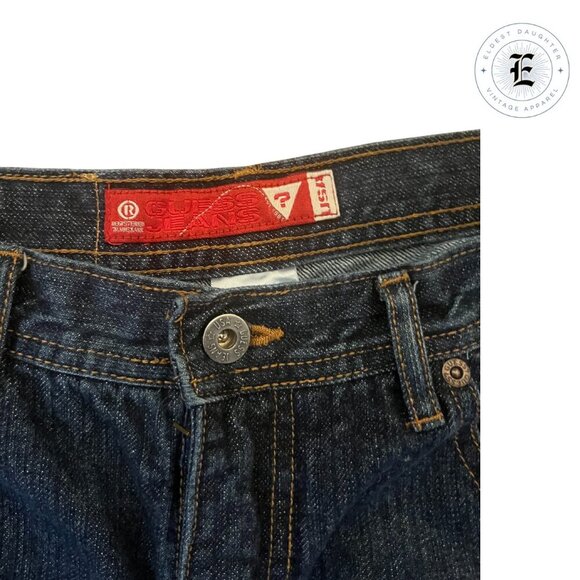 Vintage Guess Baggy Fit Jeans • Size 20 • RN 102036 • Light Wash - Picture 5 of 6